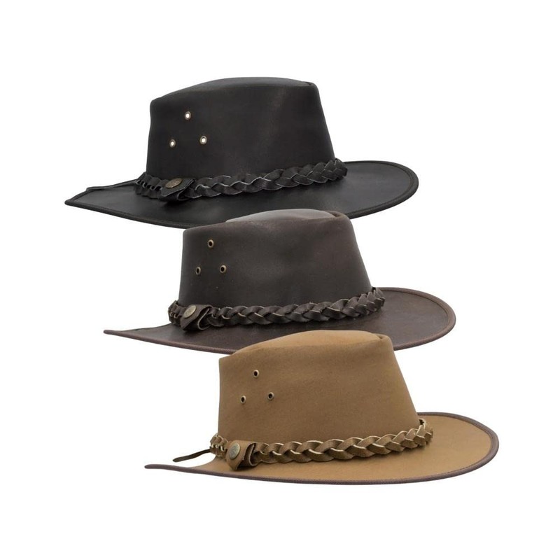 WALKER AND HAWKES - Premium Brown Full Grain Cowhide Leather