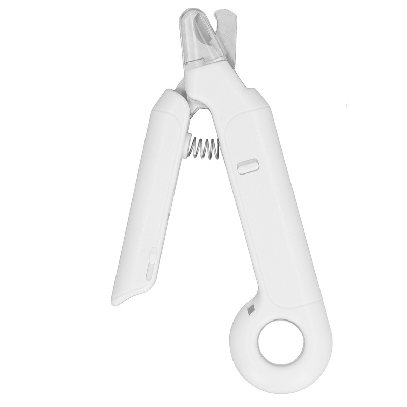 Pet Nail Clipper LED Light Safety Lock Ergonomic Dog Cat