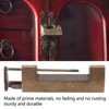 Antique Style Lock Spacing 5.9cm Auspicious Fish Lock Chinese Locks