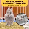 SunGrow Rabbit, Leopard Gecko & Guinea Pig Grass Chew Mat,