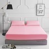 EXQUIZIT HOME Fitted Bed Sheet With Matching FREE 2 X