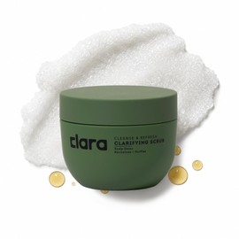 CLARA Clarifying Scalp Scrub – Walnut Exfoliating Gel, Vegan Formula for Scalp Detox, Removes Product Build-Up, Oil & Impurities, Refreshing Formula for All Hair Types, 250ml
