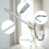 Sumnacon Curtain Rod Support for Wall 8 Pcs Single Curtain