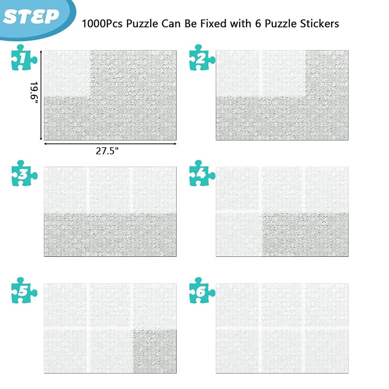 Preserve 4 X 1000 Puzzle Saver Glue Sheets 24 Pack