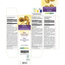 Naturalma Maca Ginseng Peruano Tintura 4 Fl Oz Extracto