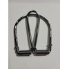 BLUSUPERSHOP Black Burnished Spring Spring Money Clips Handmade Unisex Wet