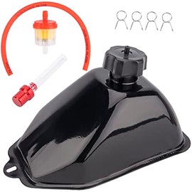 110cc Metal Gas Fuel Petrol Tank for 50cc 70cc 90cc 110cc 125cc ATV Quad Chinese 4 Wheeler Sunl Coolster Roketa Taotao ATA JCL Baja Motorsports BMS Vitacci Rider RPS Sej ICEbear Eagle Peace kazuma