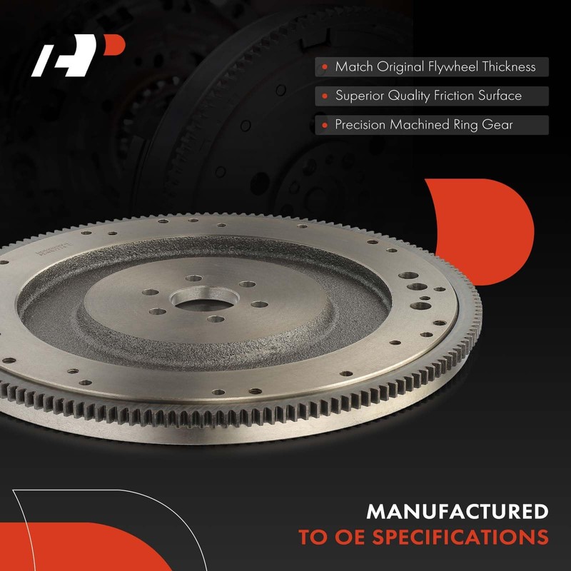 A-Premium Clutch Flywheel Compatible with Ford F-100 1977-1983, F-150 1975-1996,
