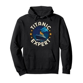 Titanic Expert Vintage Ship Maritime Icon Enthusiast Pullover Hoodie