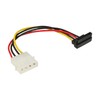InLine® Molex 4pin to SATA Power Adaptor - 90° Angle