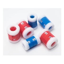 ALL in ONE 12pcs 2 Sizes Plastic Knit Counter Knitting Crochet Stitch Marker Row Counter for DIY Craft (Mixed Size-12pcs)