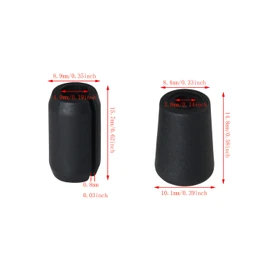 24 Sets Kitchen Sink Rack Feet Sink Protector with Bumpers Sink Replacement Feet for Kitchen Sink Grid Table Covers Socks Plugs Cover Furniture Leveling Feet Furniture Legs, Black