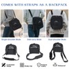 KIMCARLEY Trunk Organizer Multifunction Backpack, Upgrade Design Trunk Cubby Storage