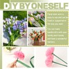 OJYUDD 200 PCS Floral Stem Wire Flower Arrangements and DIY