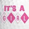 CafePress Its A Girl Retro Diamond Novelty Golf Balls (Pk