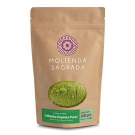 Molienda Sagrada, Té Verde Matcha Puro Orgánico Calidad Premium, 100 gramos