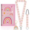 Rainbow Neck Pouch for Girls - Cute Mini Purse with