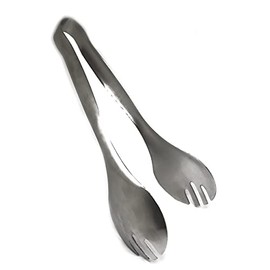 BWD Stainless Steel Big Tongs Design#5 BBQ Food Meat Salad Kitchen Tool Accessory Utensils