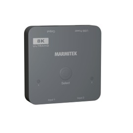 4K120 HDMI Switch 8K - Marmitek Connect 720 - HDMI 2.1 Switch - 4K 120Hz - HDR - 2 ON / 1 Off - HDMI Switch - 48Gbps - VRR - ALLM - QFT - QMS - Dolby Digital - Automatic Switching