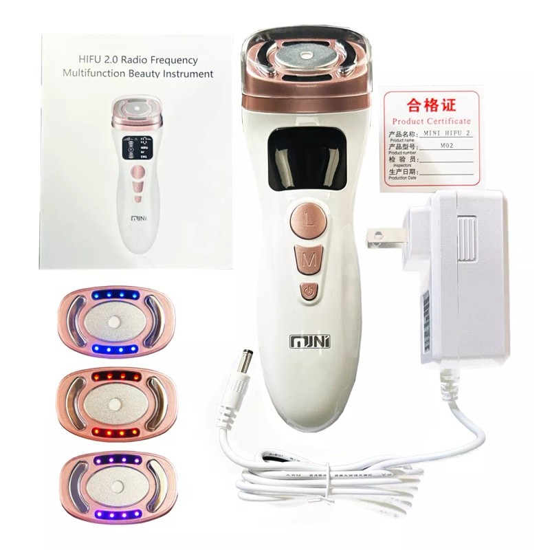 Aqua Aesthetics Mini Hifu Portatil Radiofrecuencia Ultrasonido Rf Facial V2
