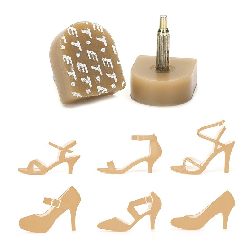 Sourcingmap Plastic Shoes High Heel Tips for Women 1.8 x