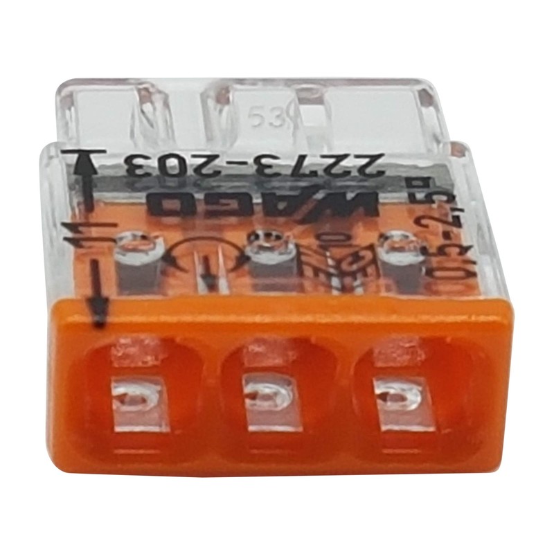 Pack of 20 x Wago 2273-203 Compact Connection Box Terminals