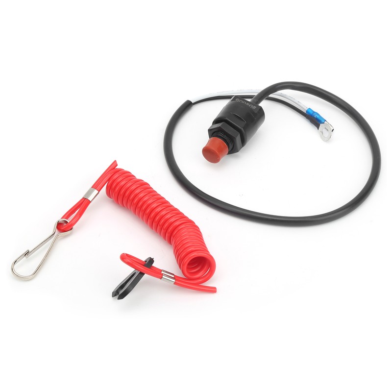 Emergency Stop Switch Safety Tether 6E9-82575-09 Fit for Yamaha Outboard