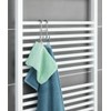 WENKO Taranto Shower Squeegee and Towel Hook with 2 Hooks