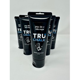 TruChalk 5 Bottle Bundle Premium Liquid Chalk 100ml Bottle, All Grip No Slip No-Mess Chalk for Obstacles, Gymnastics, Rock Climbing, Crossfit, and Weightlifting.
