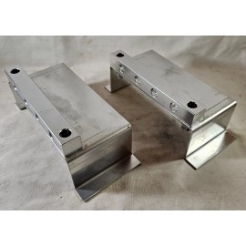 Unbranded ROOKIE PEDAL RISERS Racing Go Kart Extensions Kids Bracket Adjustable NEW