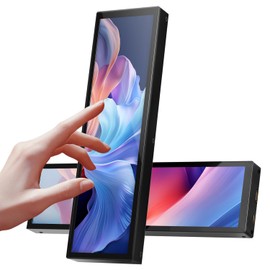 8.8 Inch Touchscreen Monitor,FHD IPS 1920x480 LCD Display,PC Temperature Monitor,Computer Secondary Screen for Raspberry Pi Computer Case Temperature Windows Aida64 CPU GPU