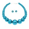 Collar de perlas para mujer, 5 capas de perlas de
