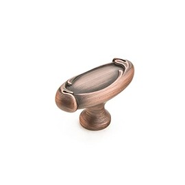 Knob, Oval, Empire Bronze, 1-7/8in (SCH-261-EBZ)