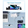 220V to 110V Voltage Converter, VINTAR 2000W Universal Travel Adapter
