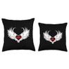 Angel Number 444 With Heart And Wings Of Angel Throw