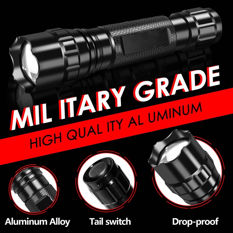 WINDFIRE WF-501B Flashlights 1200 Lumens Tactical LED Flashlight 1 Mode