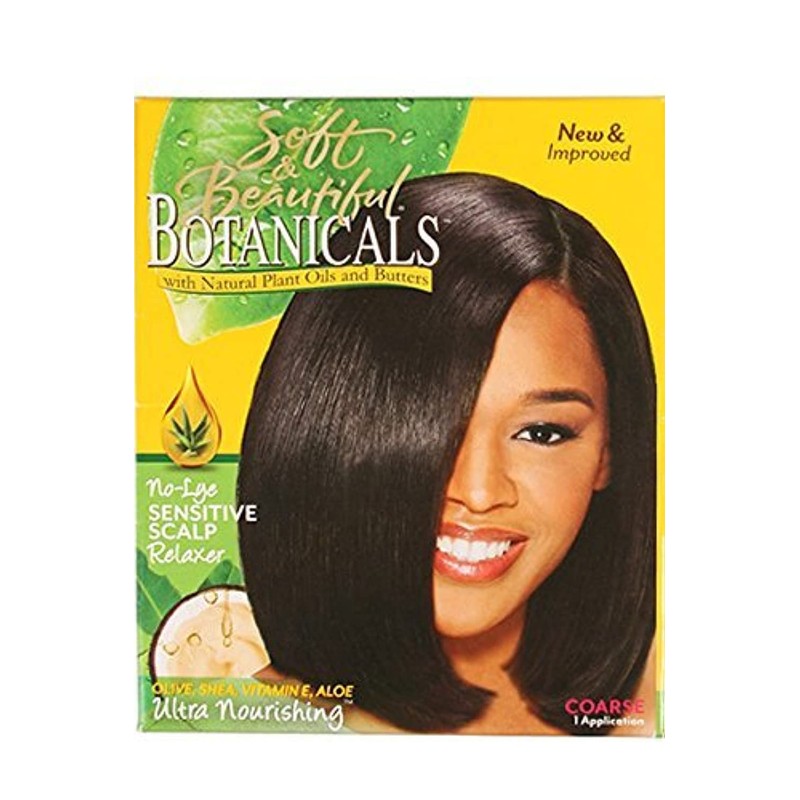 Soft & Beautiful Botanicals No-Lye Sensitive Scalp Relaxer Coarse 1