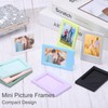 uxcell 3 Pcs Mini Picture Frames 2.4 x 3.5 Inch