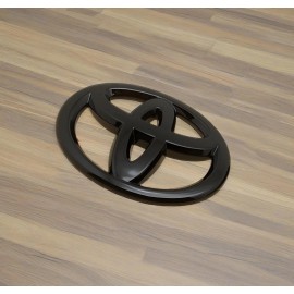 Toyota Fit for 2024-2026 Tacoma Front Grille Overlay Emblem Badge Logo  Gloss Black