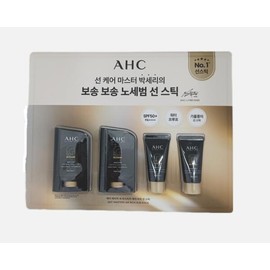 AHC 마스터즈 선스틱22g x 2 + 선크림 10g x 2 AHC Masters Sun Stick 22g x 2 + Sunscreen 10g x 2 [AHC Masters Sunstick 22g x 2 + Sunscreen 10g x 2]