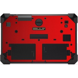 LidStyles Carb. Fib Laptop Vinyl Skin Protector Dell Latitude Rugged Tablet 7212 - Blue Carbon Fiber