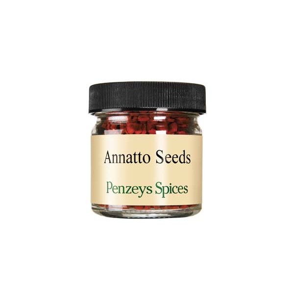 Annatto Seeds By Penzeys Spices 1.2 oz 1/4 cup jar