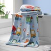 Catherine Lansfield Kids Digger Dreams Cosy Fleece 130x170cm Blanket Throw