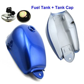 TC-Motor Blue Gas Fuel Tank Cap Cover With Key For Honda Mini Trail Monkey Motor Bike Z50 Z50A Z50J Z50R Motorcycle