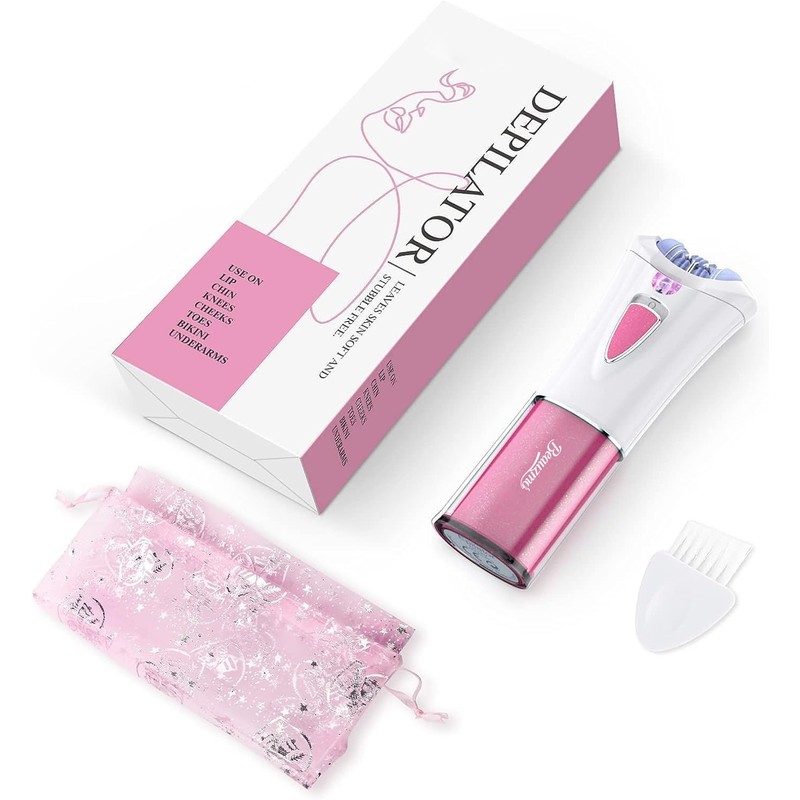 Mini Epilator, Facial Hair Remover for Women, Full Body Smooth