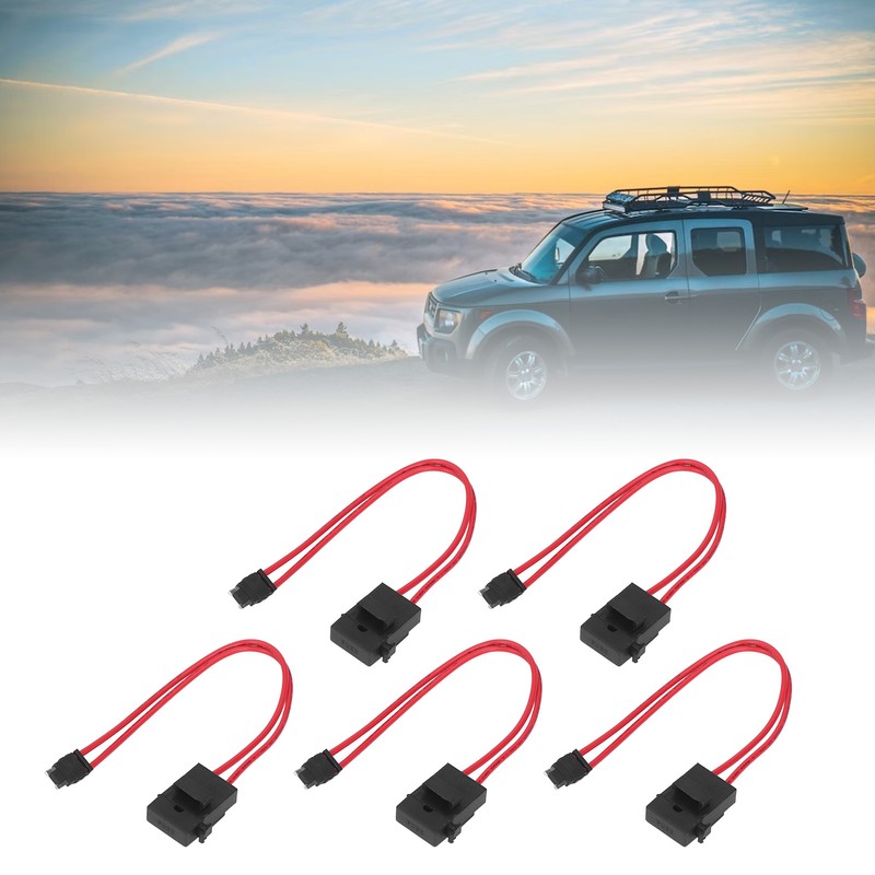 5Pcs Car Fuse Holder Connector Mini Heavy Duty Wire Extension