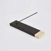 Esteban Ceramic Incense Plate, Black