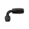 Reusable Hose End Black 90 Deg Elbow -6