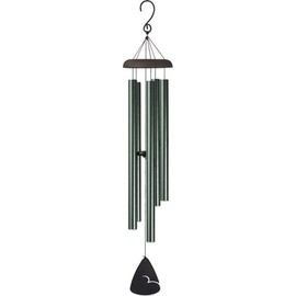 Carson Home Accents Signature Series Chimes 44-Inch Forest Green Fleck Chime