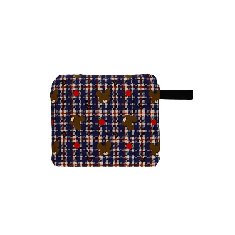 Marushin 4325000400 Travel Cover, Bear Game Plaid, Golf Bag, Caddy